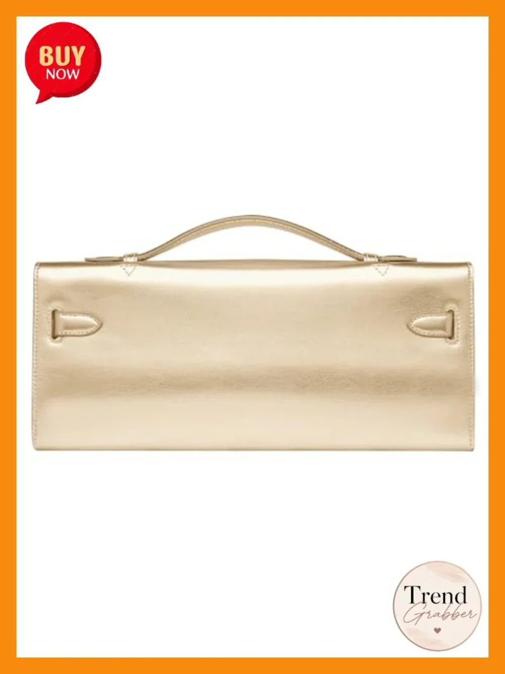 CHUNLI Women's Top Handle Clutch Evening Party Bag Faux Leather Hand-Carry Purse